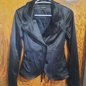 Le chateau blazer, xs, tie belt back